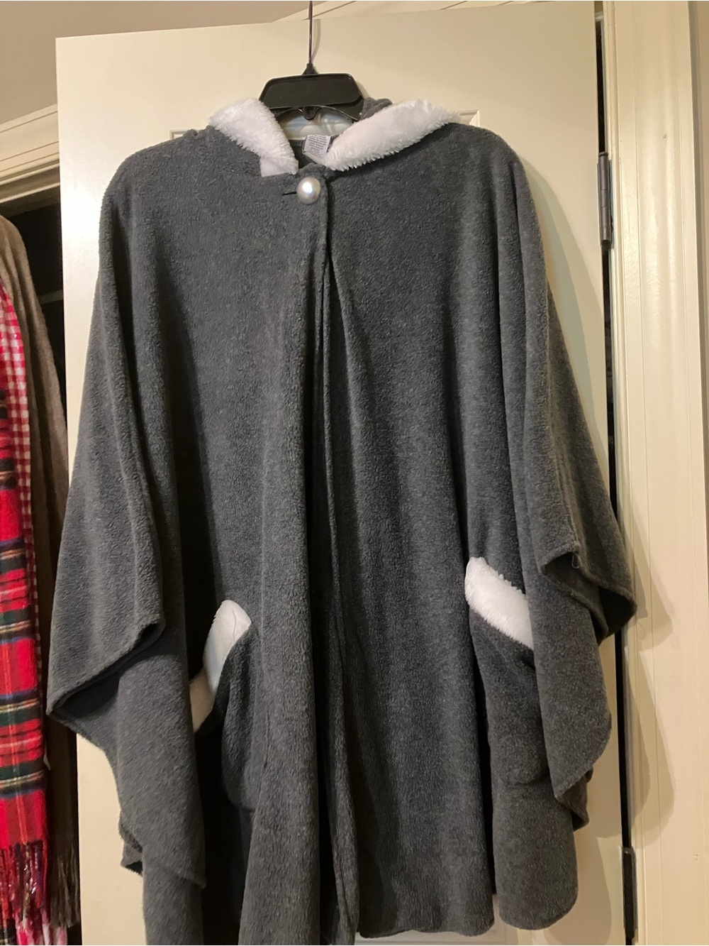 Plush cape